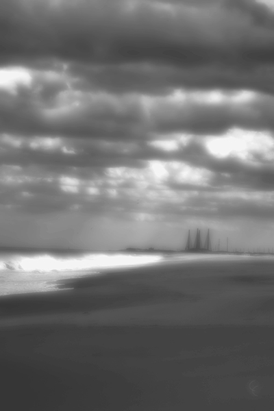 Black and White Beach